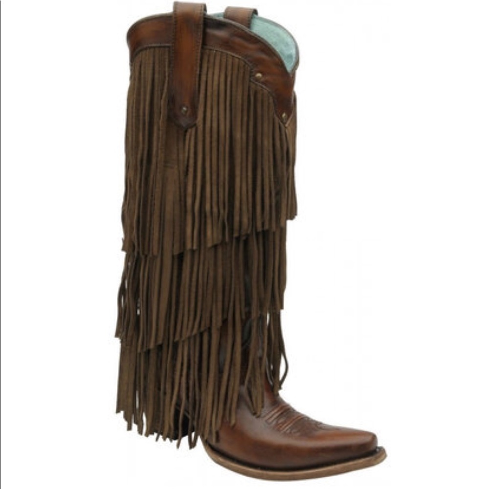 Corall fringe boots - Picture 4 of 16